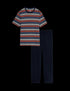 Marks & Spencer "Pure Cotton Ombre Stripe Pyjama Set"